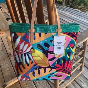 Consuela Multicolor Tropical Tote
